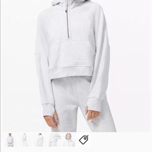 NWT Lululemon Scuba Oversized Half Zip XS/S